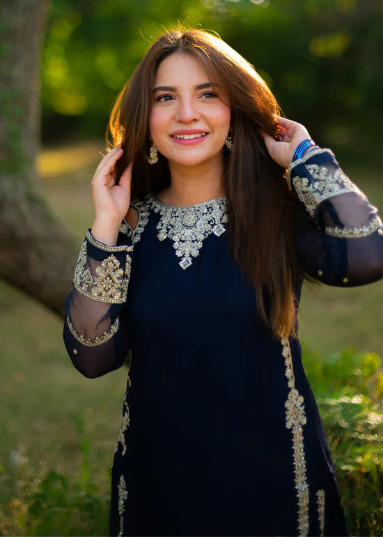 NAVY NOOR  3PC