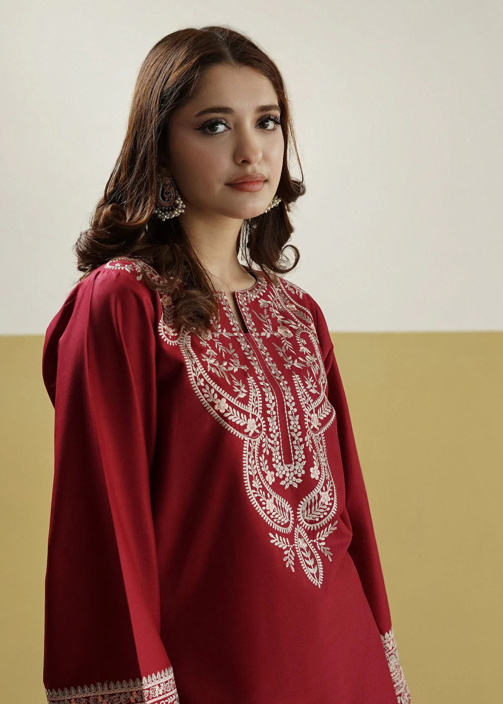 Embroidered Aneesa 2PCS