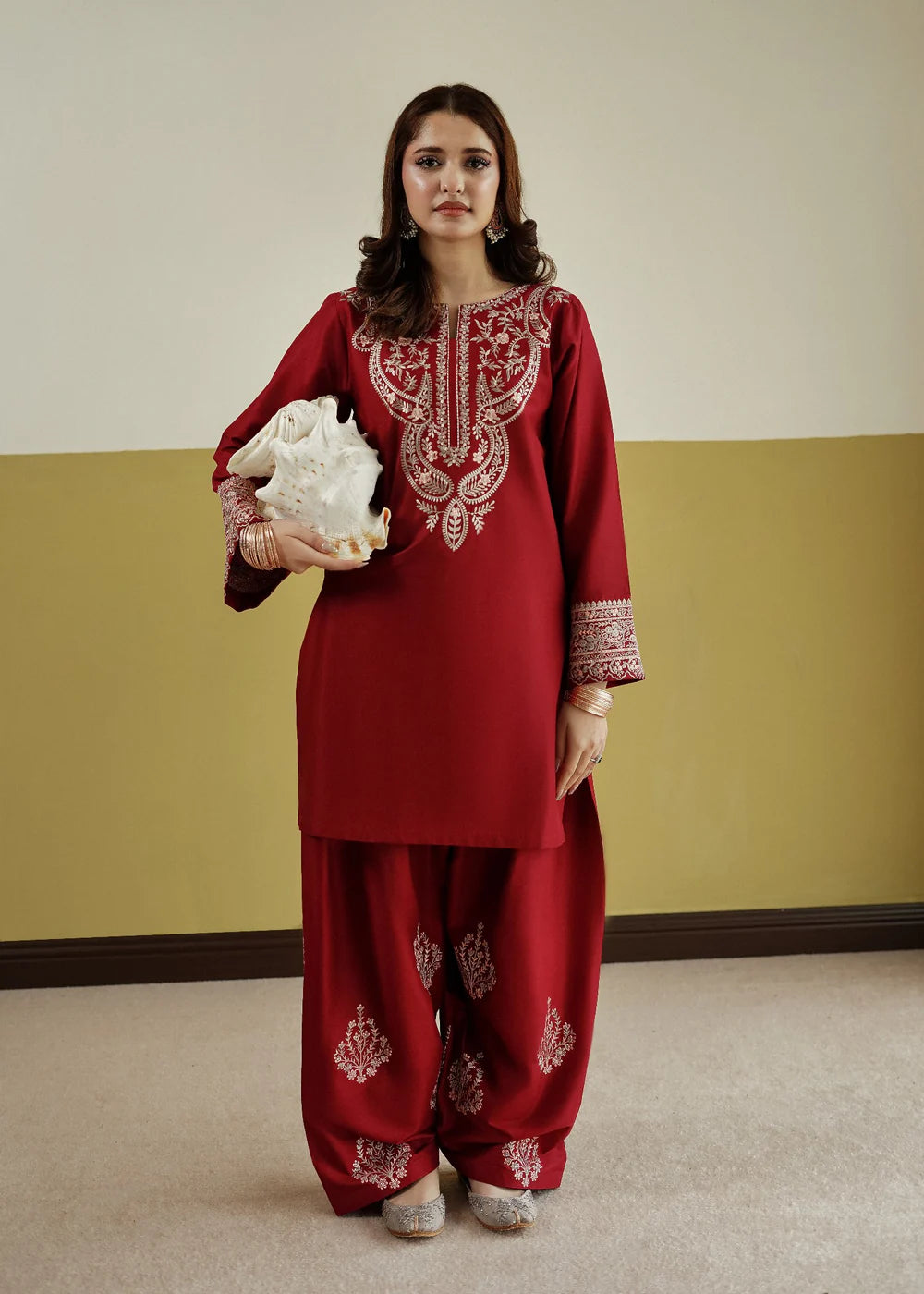 Embroidered Aneesa 2PCS