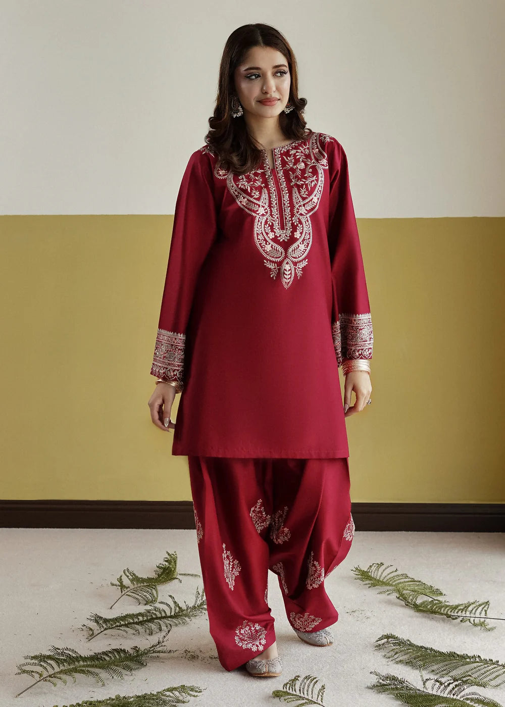 Embroidered Aneesa 2PCS