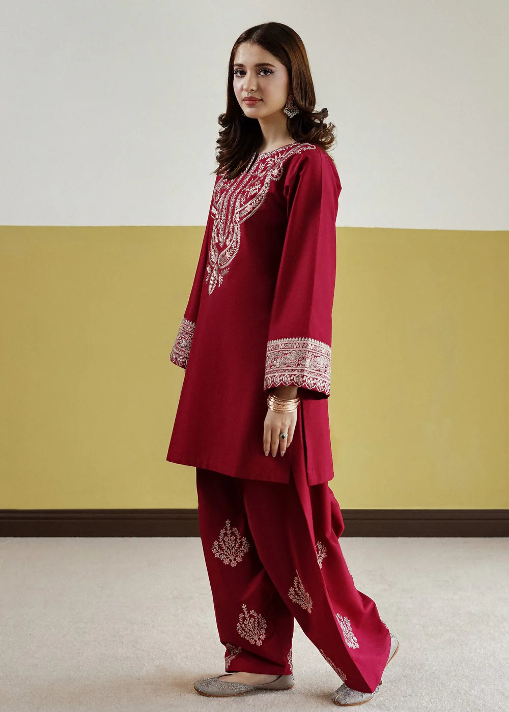 Embroidered Aneesa 2PCS