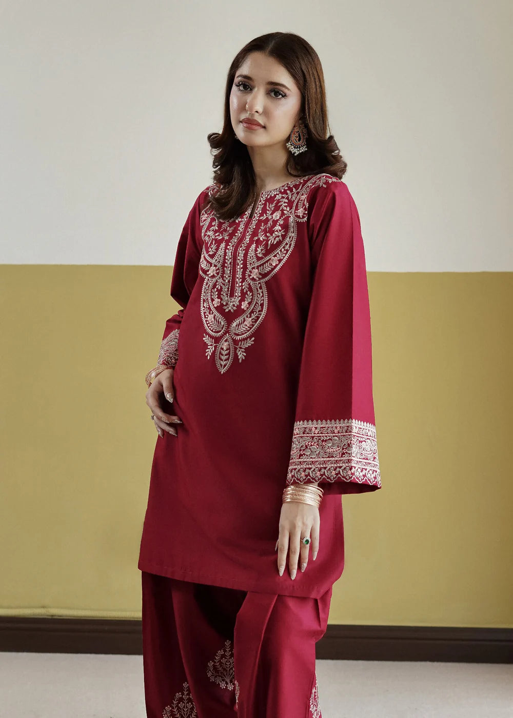 Embroidered Aneesa 2PCS