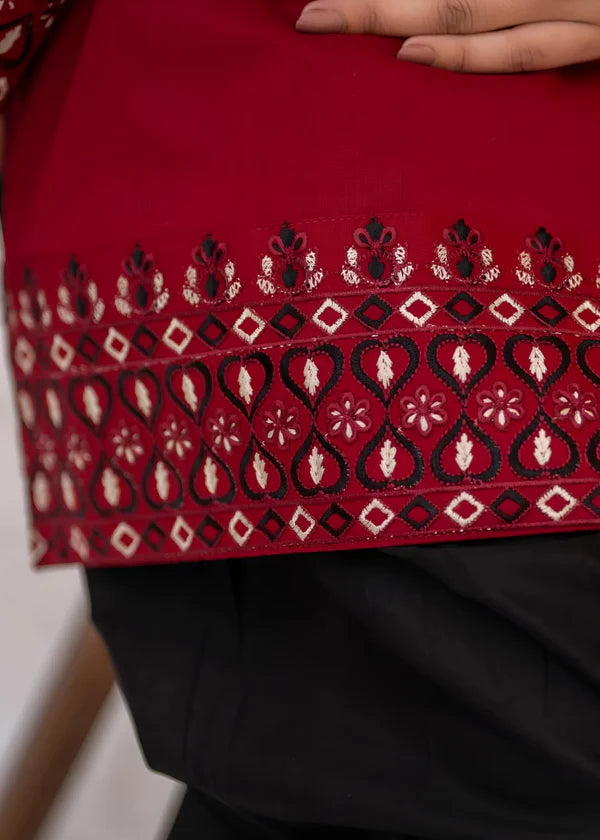 Embroidered Haraj 2PCS