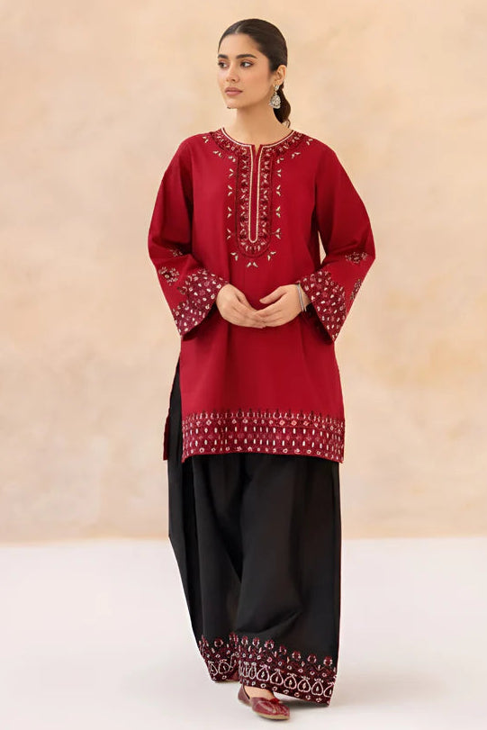 Embroidered Haraj 2PCS