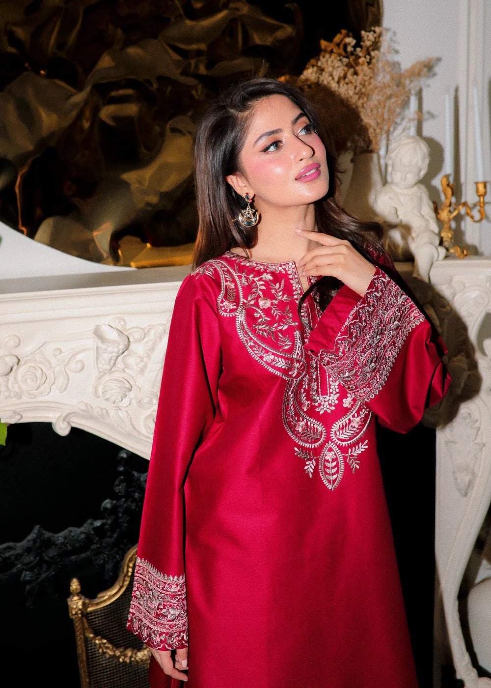 Embroidered Aneesa 2PCS