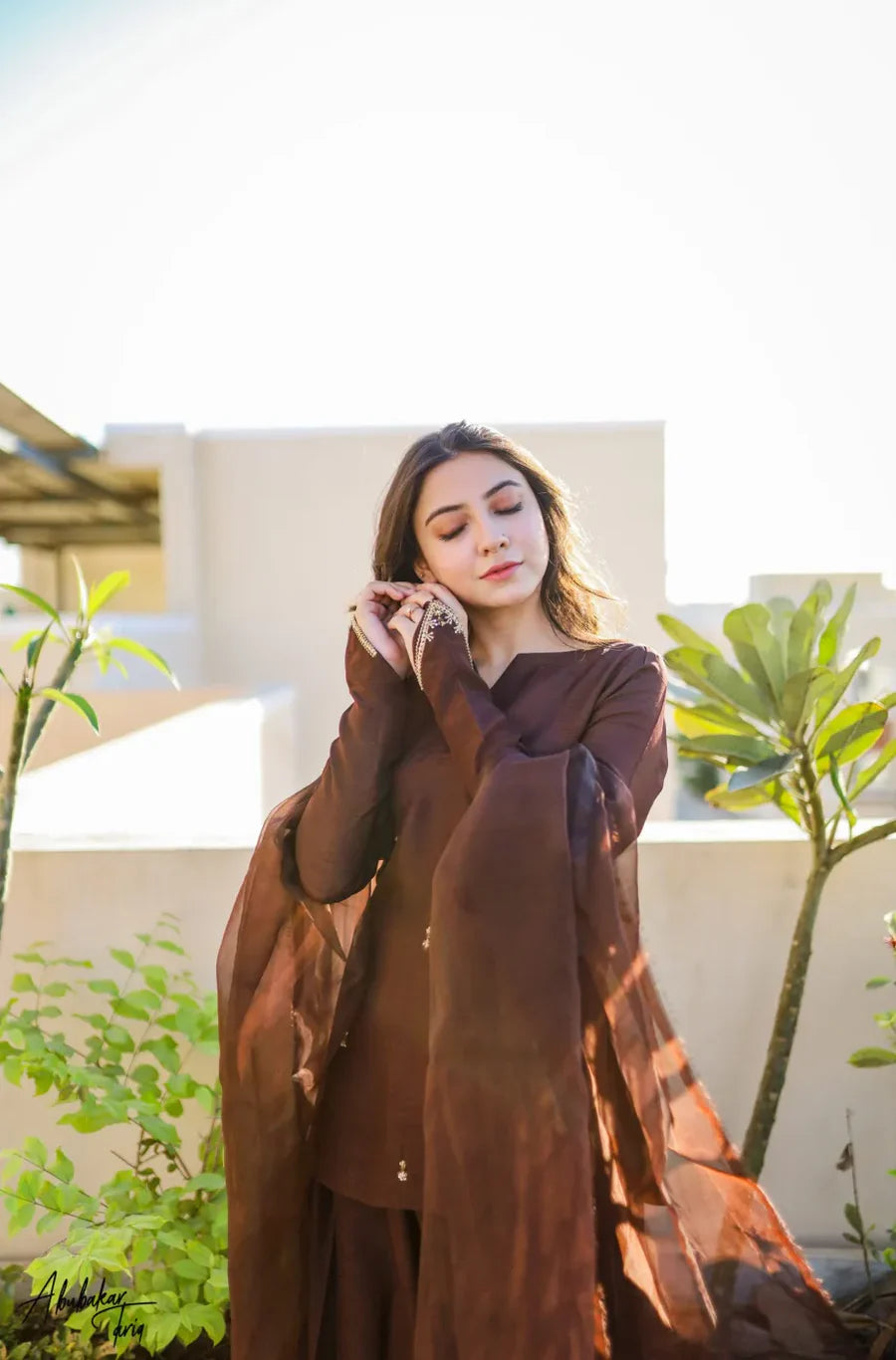 Embroidered Shahmeen 3PCS