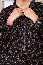 printed Black Rose 2PCS