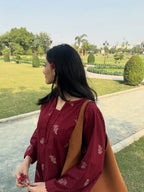 Embroidered Nakhal 2PCS