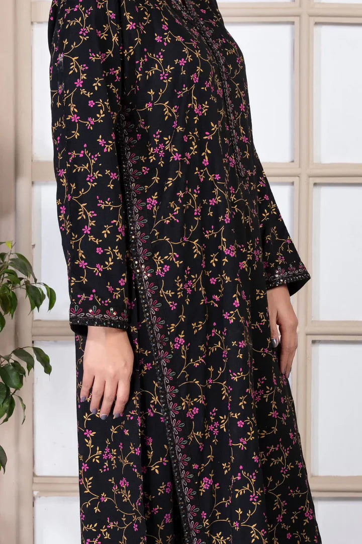 printed Black Rose 2PCS