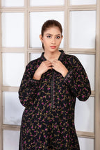 printed Black Rose 2PCS