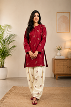 Embroidered Nakhal 2PCS