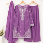 Embroidered Liyana 3PCS