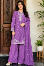 Embroidered Liyana 3PCS