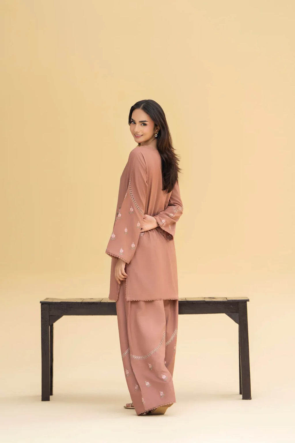 Embroidered Mehrunisa 2PCS