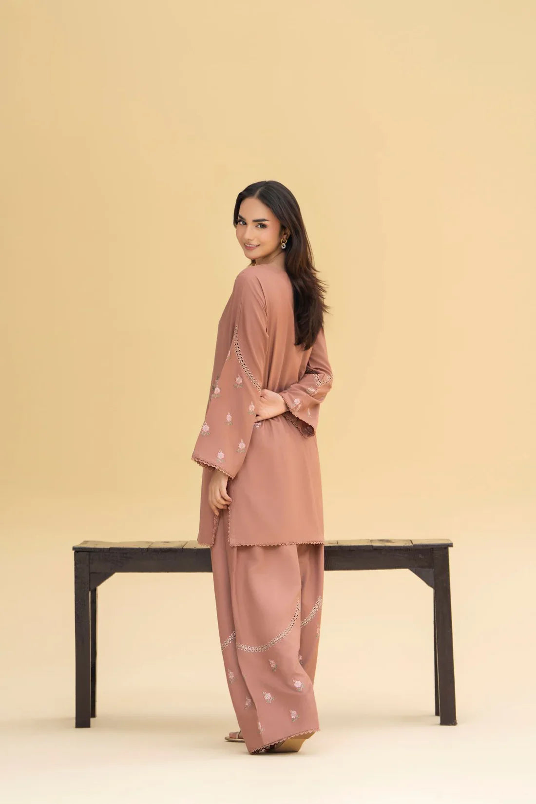 Embroidered Mehrunisa 2PCS