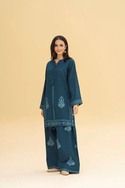 Embroidered Roposh 2PCS