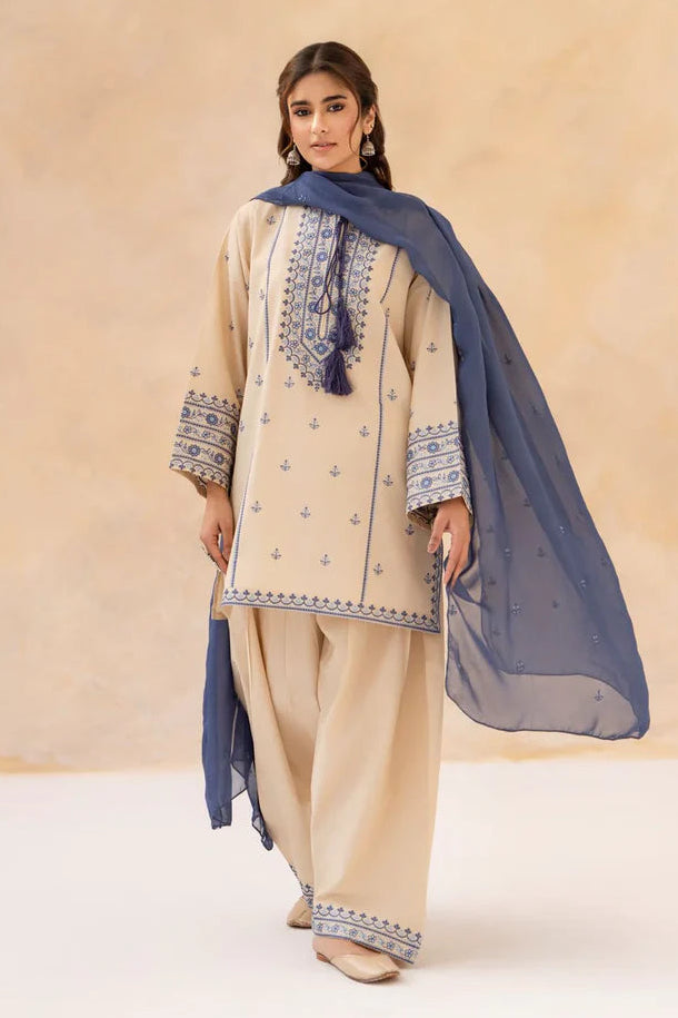 Embroidered Eshal 3PCS