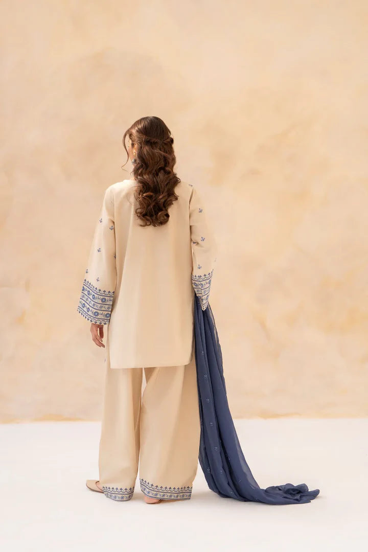 Embroidered Eshal 3PCS