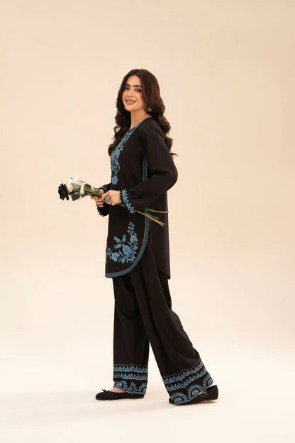 Embroidered Aroosa 2PCS