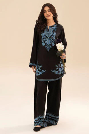 Embroidered Aroosa 2PCS