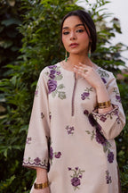 Embroidered Purple Nate 2PCS