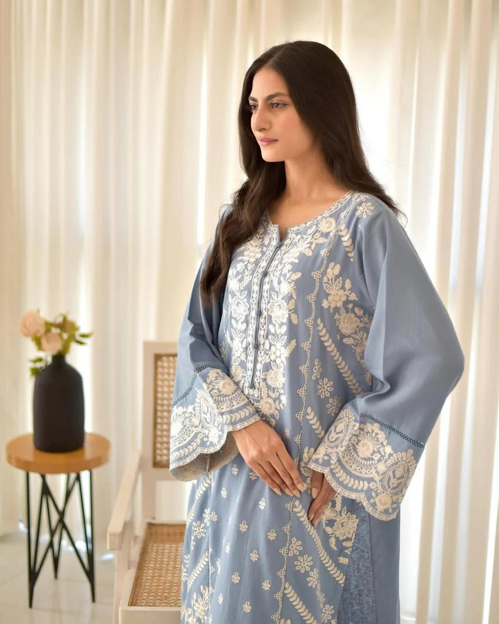 Embroidered Sanober 3PCS