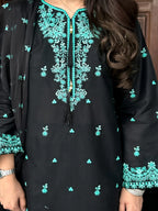 Embroidered Zirwah 3PCS