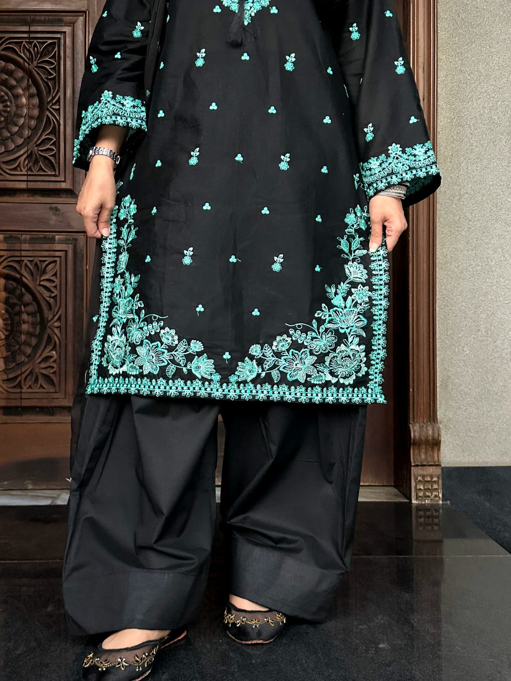 Embroidered Zirwah 3PCS