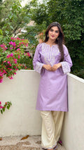 Embroidered Zeva  2PCS