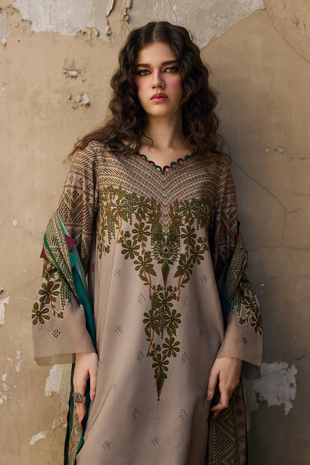 Zoha Charizma Printed  Stitched 3PCS