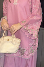 Embroidered Blush 3PCS