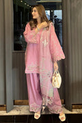 Embroidered Blush 3PCS