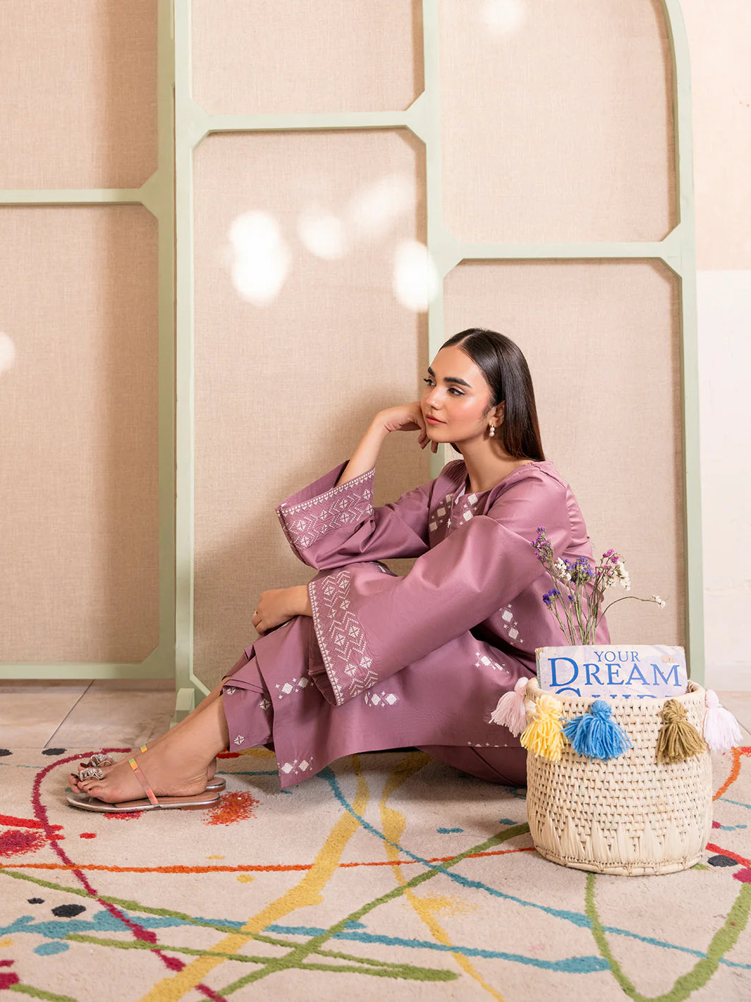 Embroidered Izel 2PC