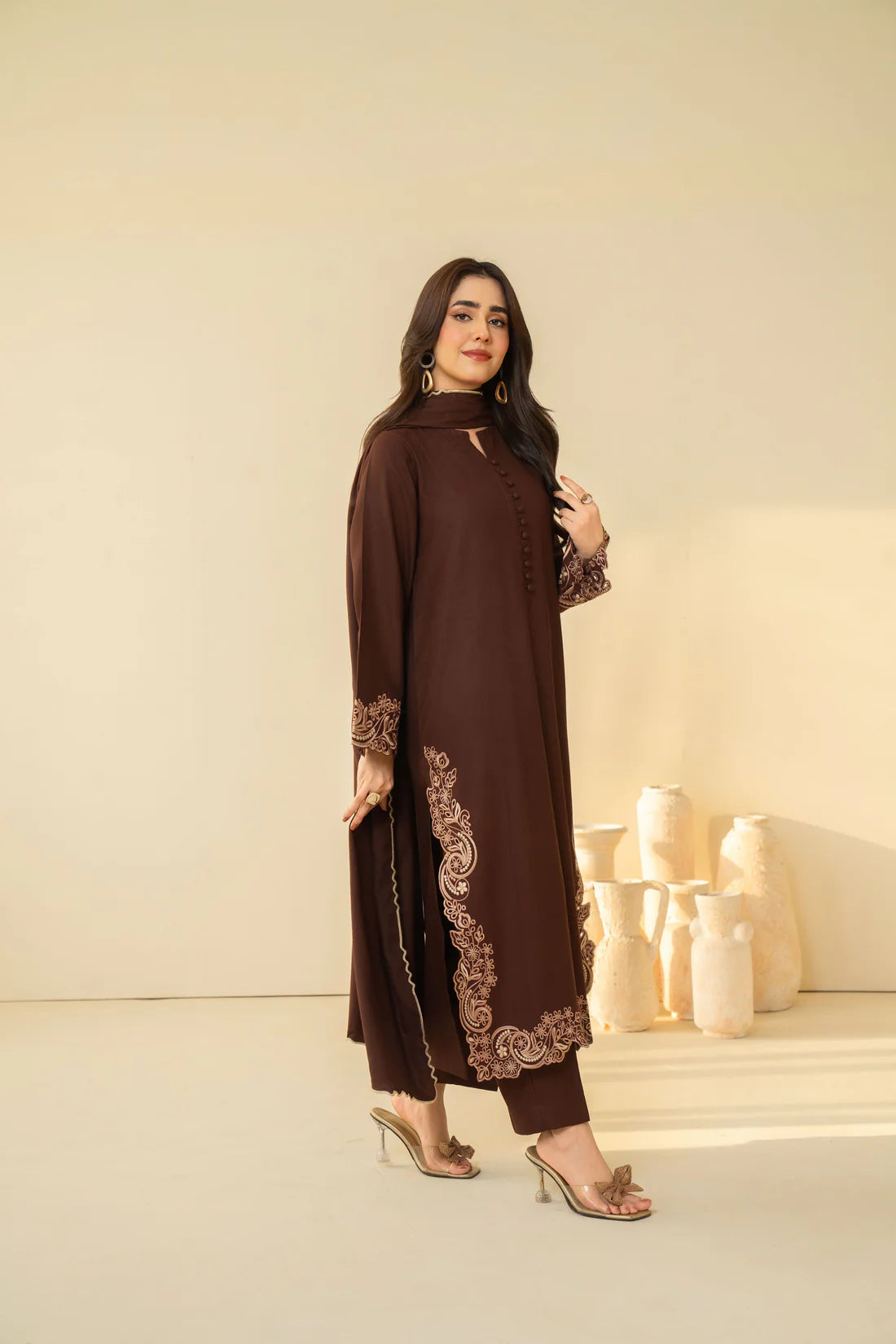 Embroidered Meera 3PCS