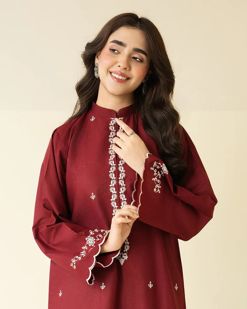 Embroidered Berry 2PCS